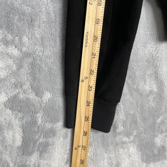 Andrew Marc Elie Suede Leather Bomber Jacket Womens XS Floral Embroidered AM82 - Picture 11 of 12